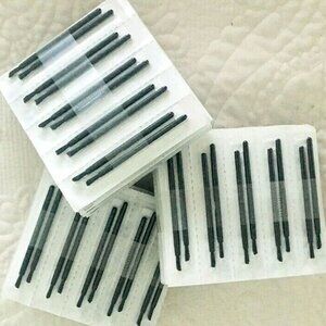 ✨NEW 40 Sterile Eyelash Eyebrow Applicator BRUSHES Sealed DISPOSABLE - LOT Set ✨